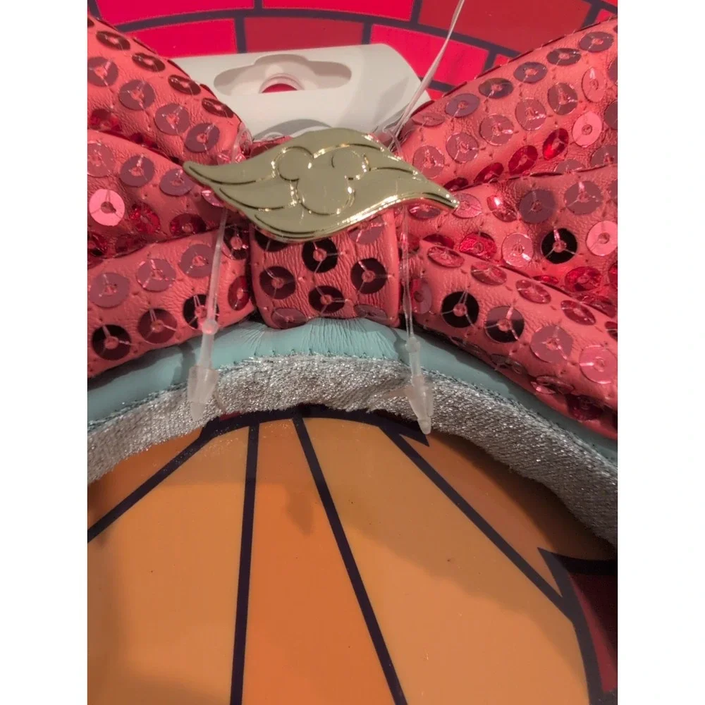 DCL Disney Cruise Line Mickey & Minnie Mouse Europe Ears Headband Authentic NEW